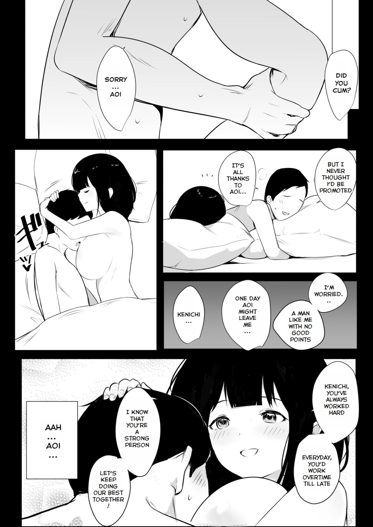 Hentai Manga Comic-I Witnessed The Big Breasted Schoolgirl Who Was Only Nice To Me having Sex With Another Man 4-Read-6